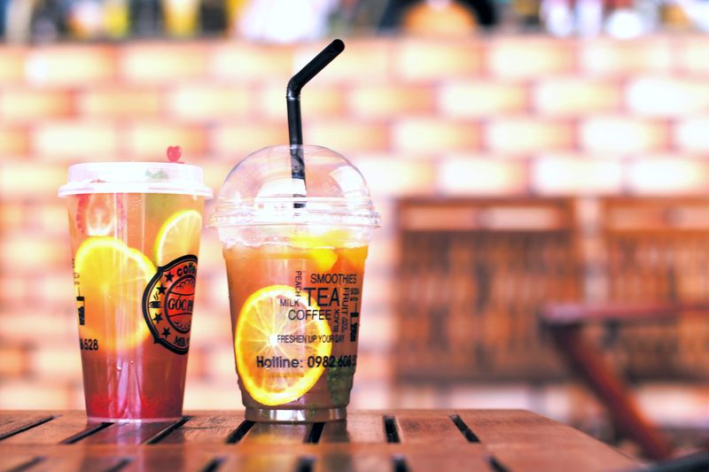 Iced tea cold drink
